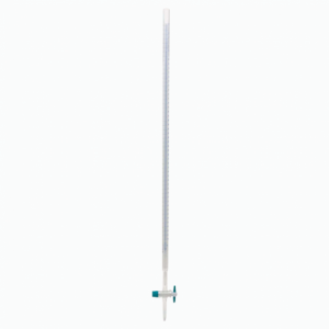 Buret trắng khóa nhựa class AS Dinlab 10 ml (0,02)